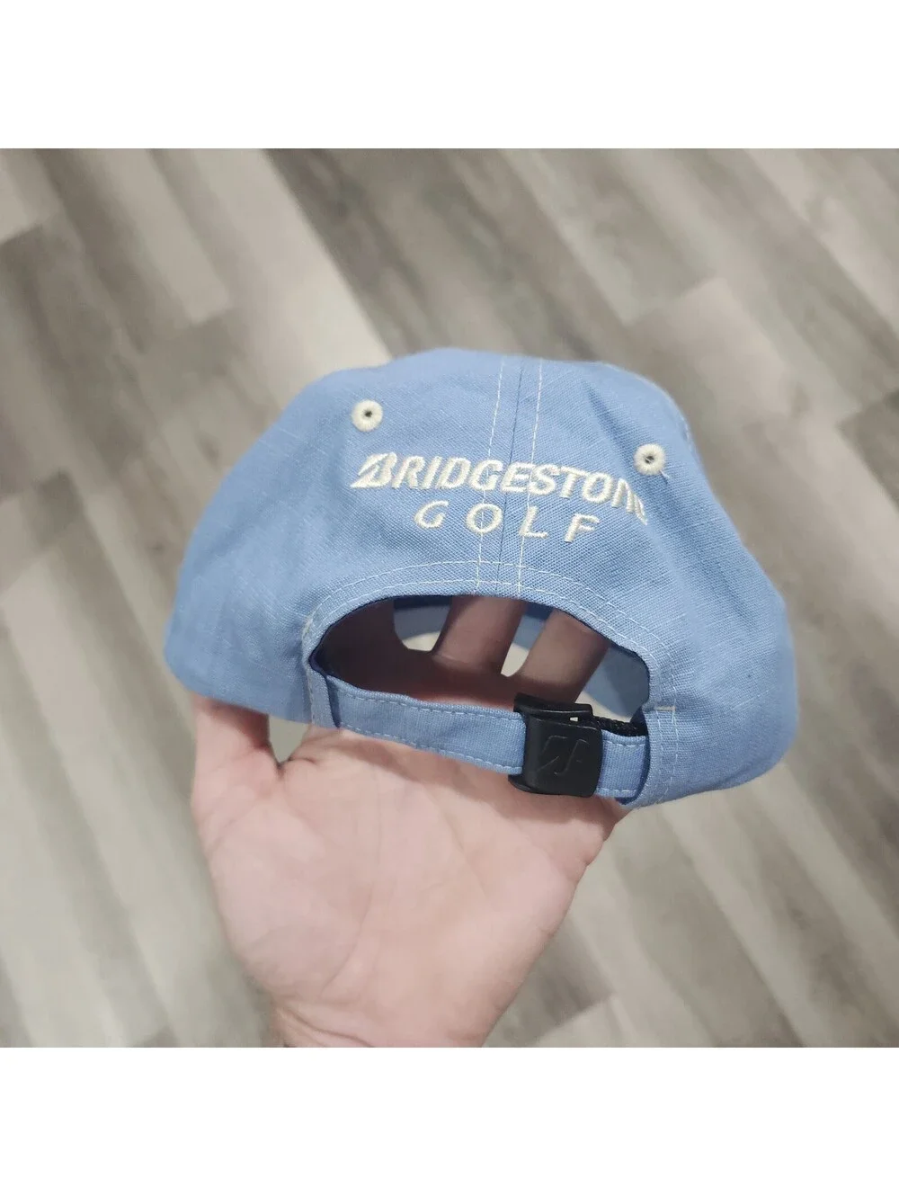 Bridgestone Golf Hat Cap Strapback Logo Classic Casual Preppy Sport Cotton